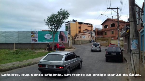 Outdoor Rua Santa Efigênia Bar Zé da Égua