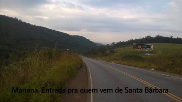 Outdoor Mariada. Entrada da cidade para quem vem de Santa Barbara.