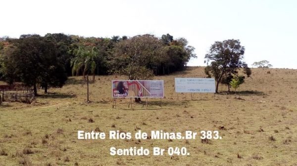 Outdoor Entre Rios de Minas br 383 sentido br 040