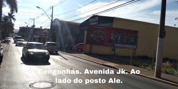 Outdoor Congonhas. Avenida Jk ao lado do posto Ale.